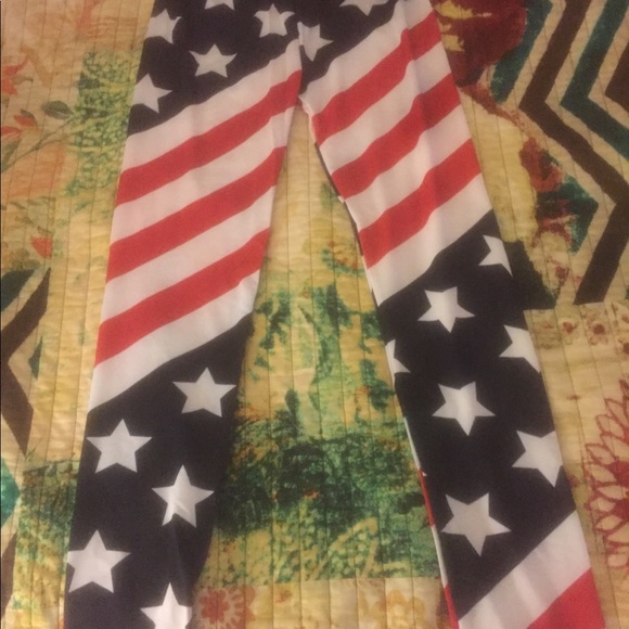 Brand new flag leggings - Picture 1 of 1